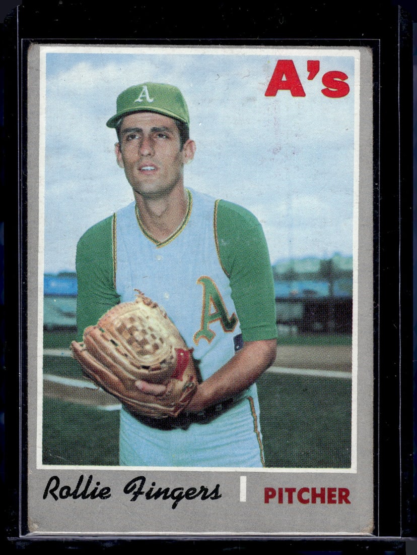 Rollie Fingers 1970 Topps #502 Small Crease Bottom Left Corner See Pictures (1 of 2)