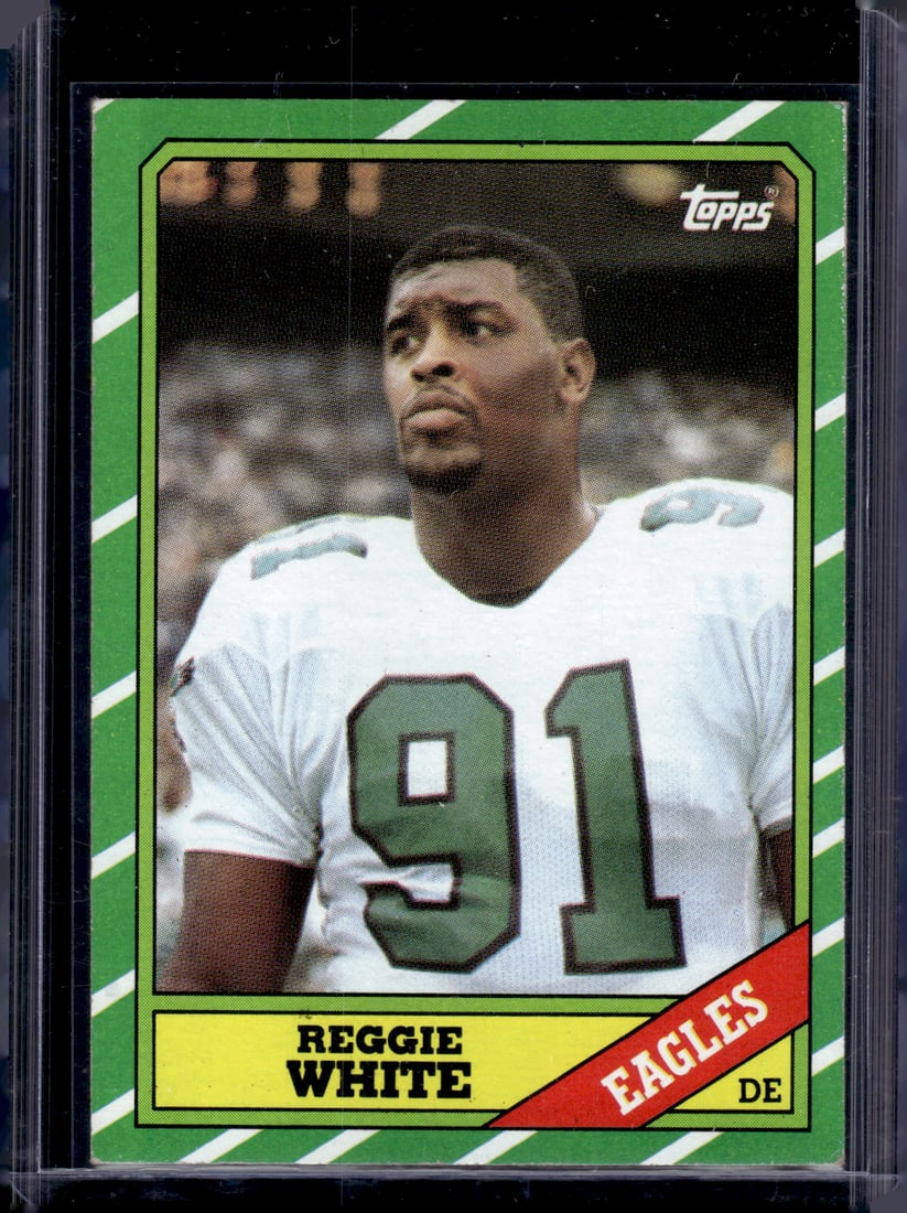 Reggie White Rookie Card 1986 Topps #275 Philadelphia Eagles (1 of 2)