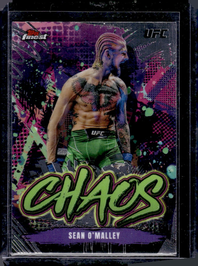 Sean O'Malley Chaos 2024 Topps Finest UFC #CHA-21 (1 of 2)