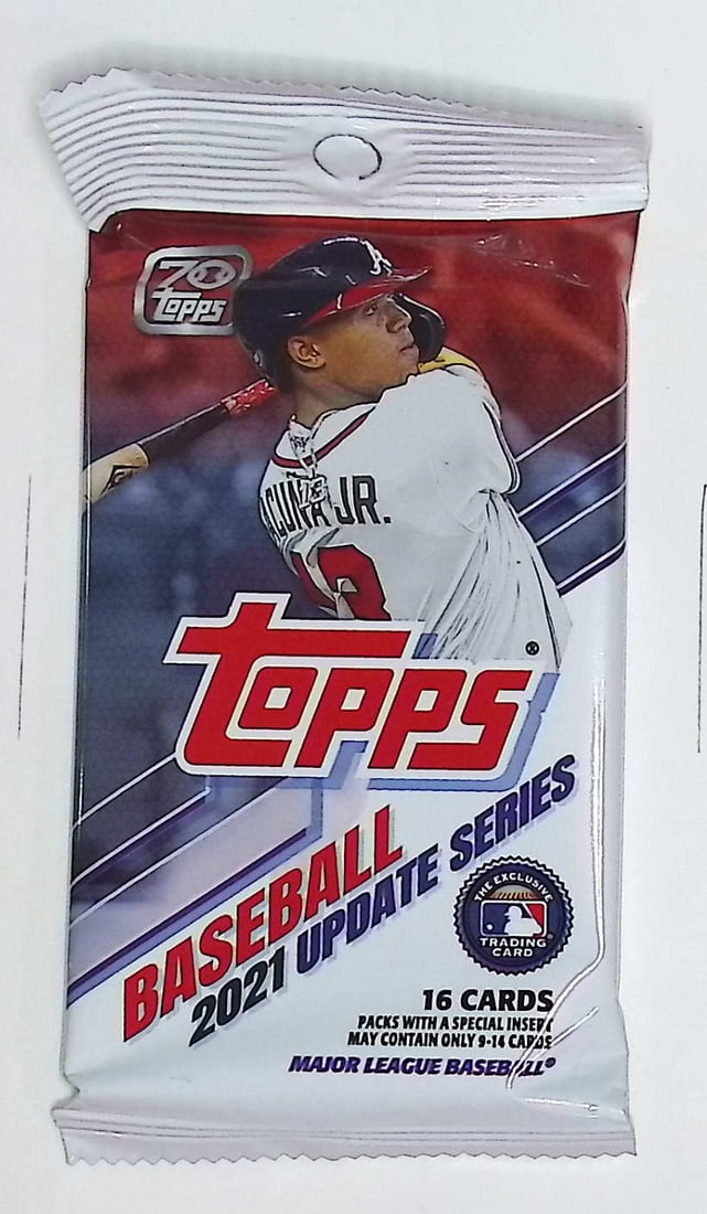 2021 Topps Baseball Update Series Baseball Card RETAIL HANGER PACK Sports Cards MLB Trading Cards (1 of 1)