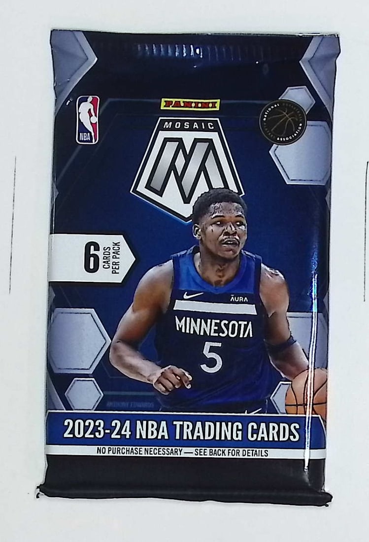 2023-24 Panini Mosaic Basketball Card BLASTER BOX PACK Victor Wembanyama Sports Card (1 of 1)