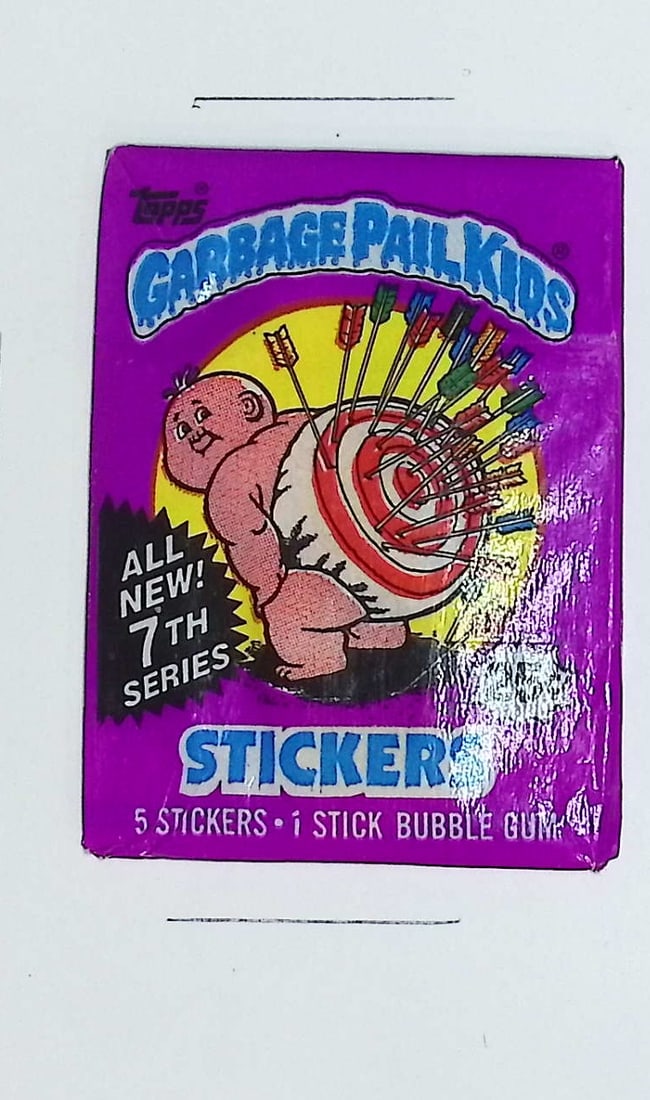 1987 Topps Vintage Garbage Pail Kids Retail Box Wax Pack - 7th Series (1 of 1)