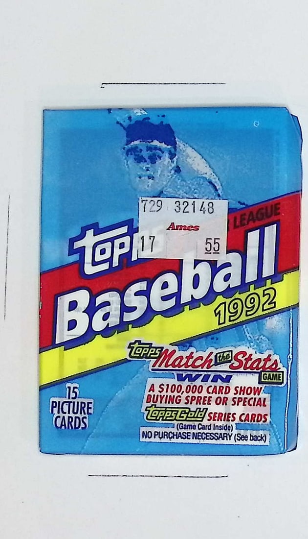 1992 Topps Vintage Series 1 Baseball Cards RETAIL BOX WAX PACK, Sports Cards Rookie Cards (1 of 1)