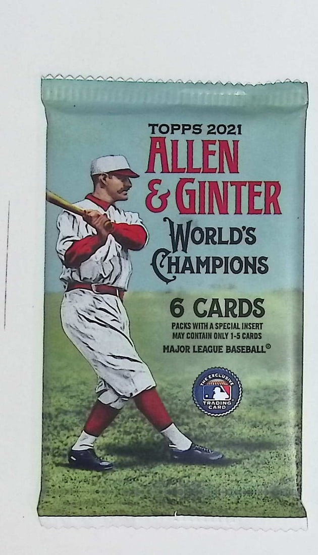 2021 Topps Allen & Ginter Baseball BLASTER BOX PACK (1 of 1)