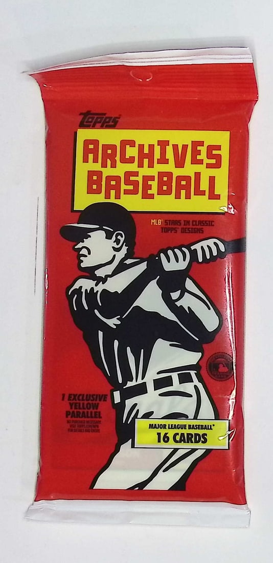 2024 Topps Archives Baseball Card HANGER VALUE PACK Sports Cards (1 of 1)