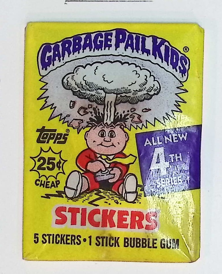 1986 Topps Vintage Garbage Pail Kids Retail Box Wax Pack - 4th Series (1 of 1)