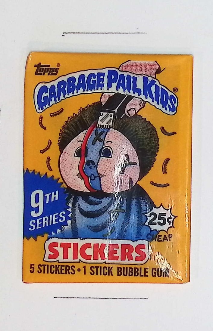 1987 Topps Vintage Garbage Pail Kids Retail Box Wax Pack - 9th Series (1 of 1)
