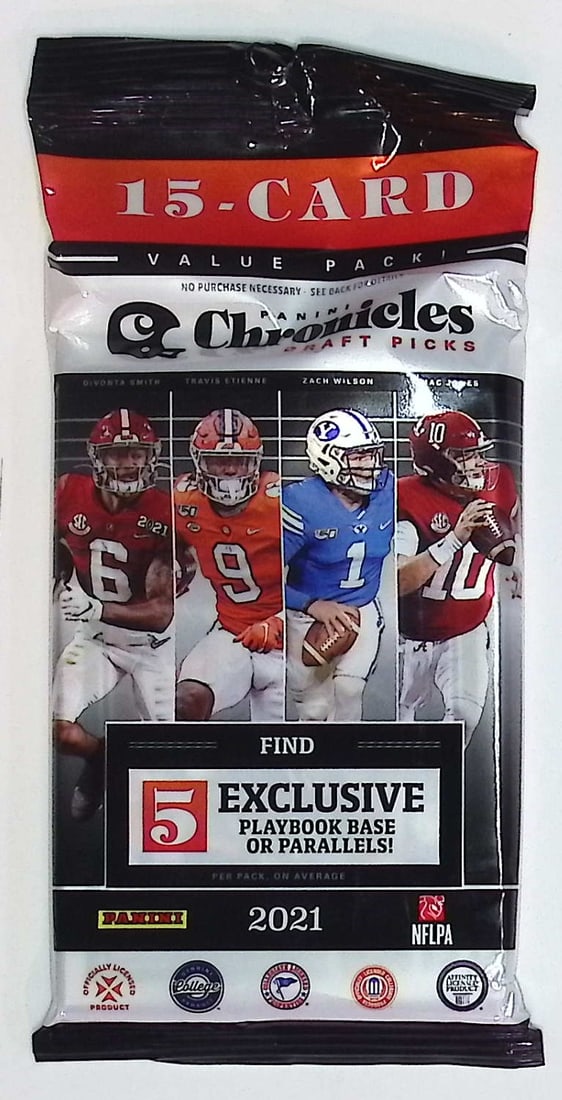 2021 Panini Chronicles Draft Picks Football Card Hanger Value Pack, Sports Cards, Football Cards (1 of 1)