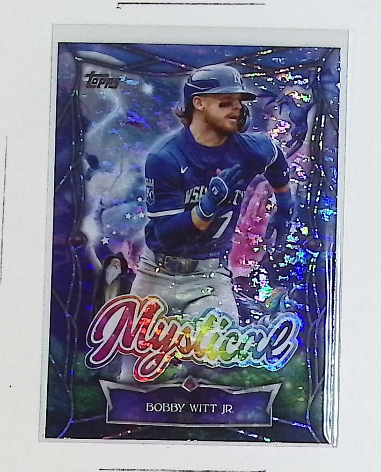 Bobby Witt, Jr Mystical Insert 2025 Topps Update #MYS-8 Kansas City Royals (1 of 2)