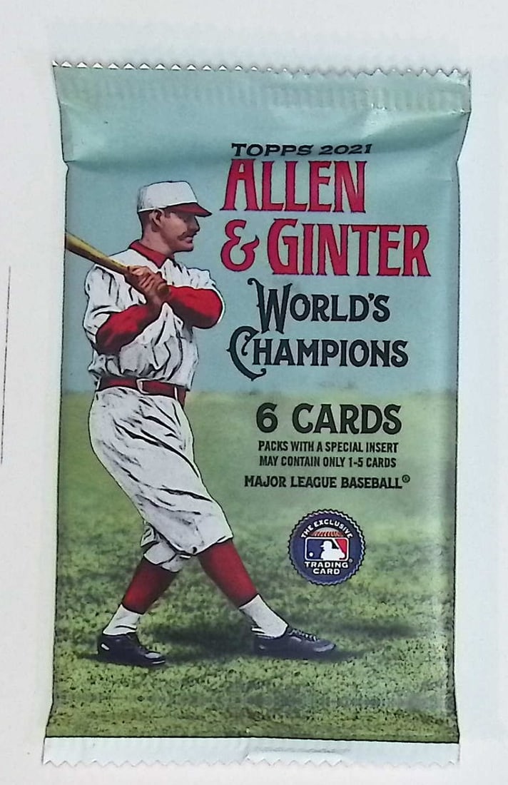 2021 Topps Allen & Ginter Baseball BLASTER BOX PACK (1 of 1)