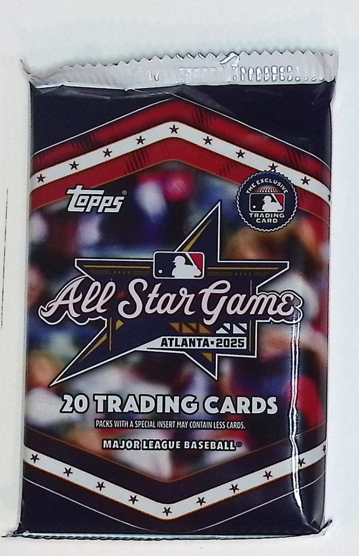 2025 Topps All-Star Game 20 Card Mega Box Pack Baseball Cards Rookie Cards: James Wood Jacob Wilson (1 of 1)