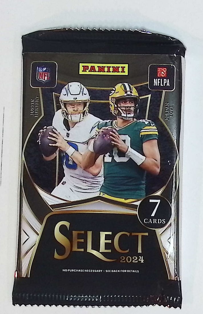 2024-25 Panini Select Football MEGA BOX PACK Jayden Daniels, Bo Nix, Caleb Williams, Drake Maye (1 of 1)