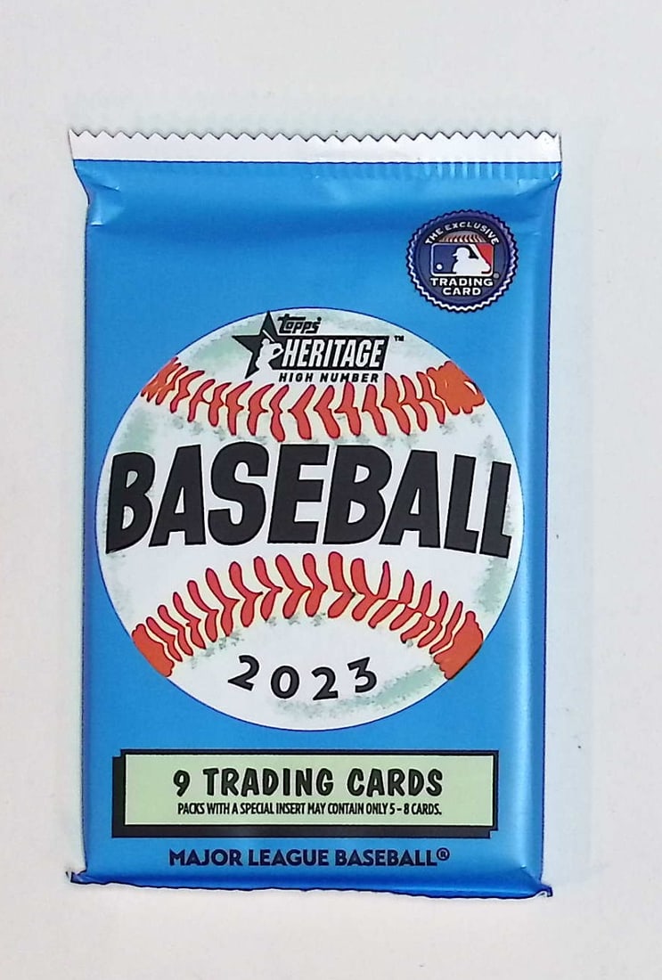 2023 Topps Heritage Baseball Card HIGH NUMBER BLASTER BOX PACK, Sports Cards, Rookie Cards, MLB (1 of 1)