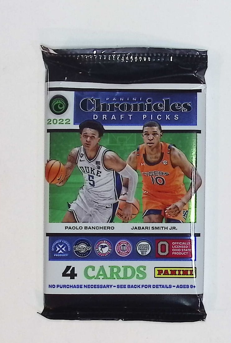 2022 Panini Chronicles Draft Picks Basketball Blaster Box Pack, Rookies: Paolo Banchero, Chet (1 of 1)