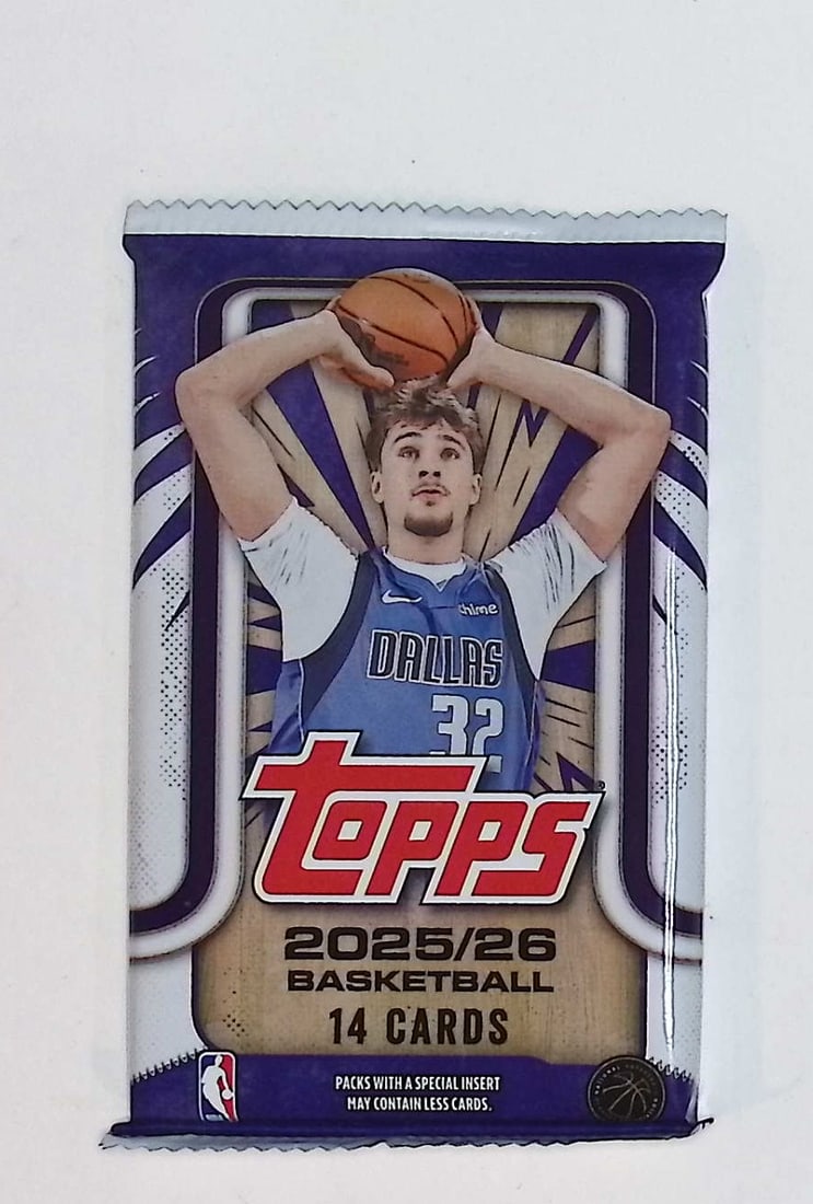 2025-26 Topps Basketball Card MEGA BOX PACK - RC'S: Cooper Flagg, Kon Kneuppel, VJ Edgecombe (1 of 1)