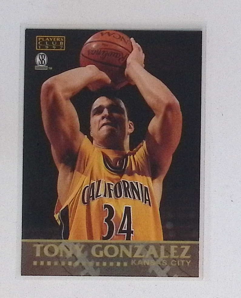 Tony Gonzalez Rookie Card 1997 The Score Board #38 Players Club Football Hall of Fame (1 of 2)
