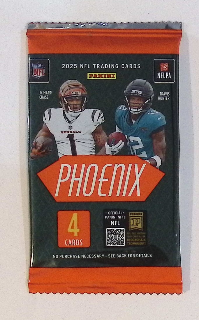 2025 Panini Phoenix Football Cards BLASTER Box Pack, Jaxson Dart, Travis Hunter, Emeka Egbuka (1 of 1)