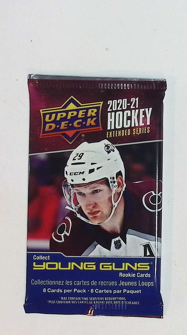2020-21 Upper Deck Extended Series Hockey Card RETAIL BOX PACK Sports Cards (1 of 1)