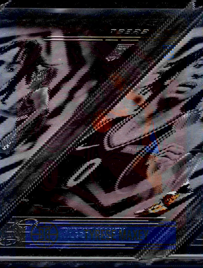 Tyrese Maxey Rookie Card 2020-21 Panini Illusions #162 Philadelphia 76ers (1 of 2)