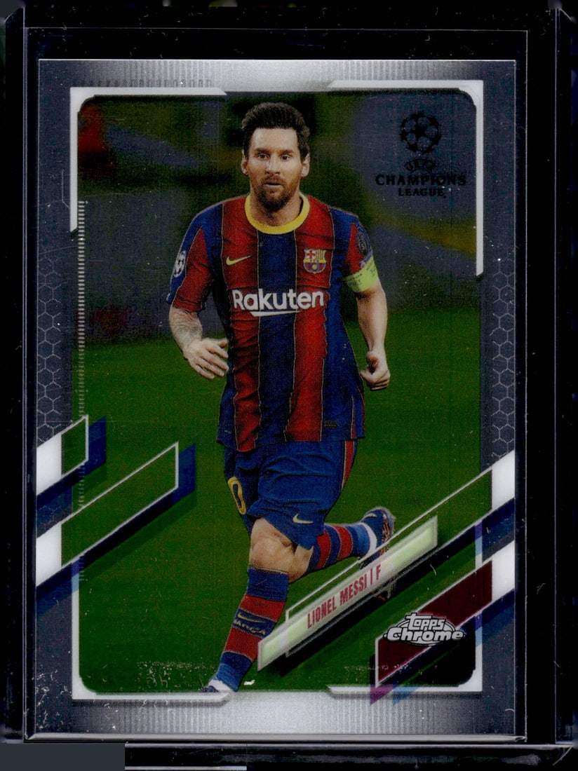 Lionel Messi 2021 Topps Chrome #1 FC Barcelona (1 of 2)