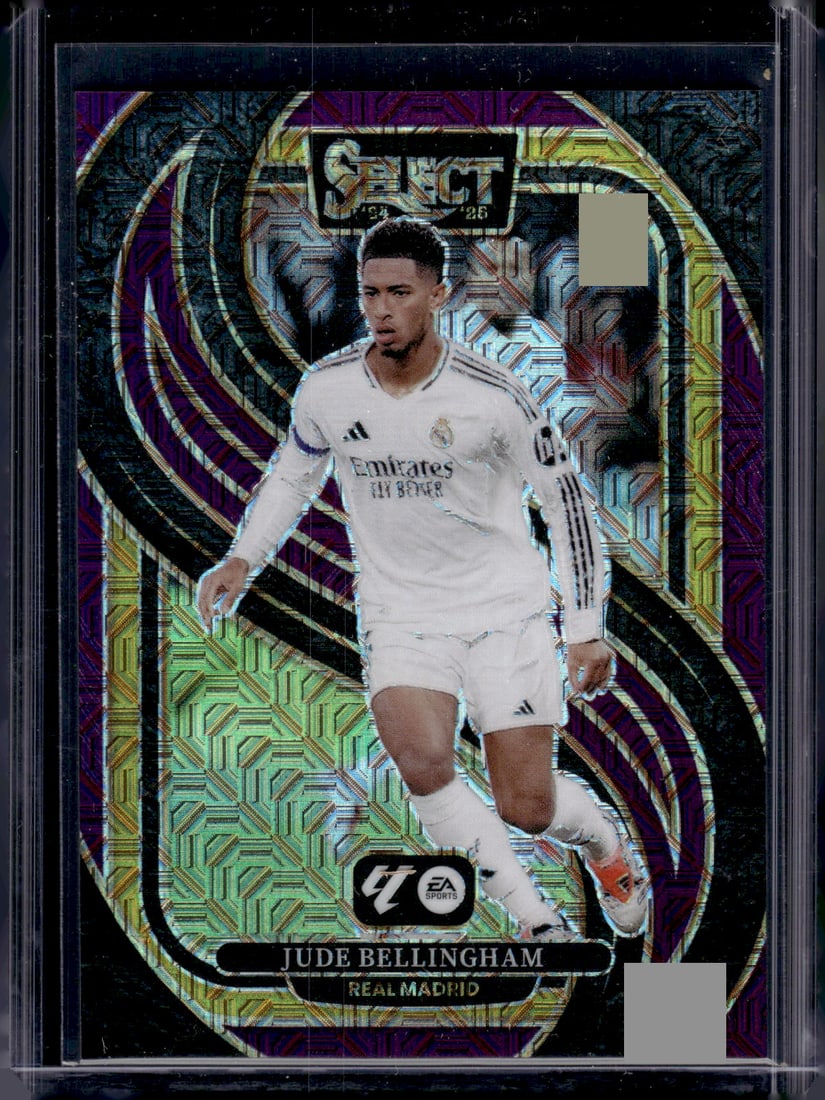Jude Bellingham Purple Mojo Prizm 2024-25 Select La Liga #113 Real Madrid (1 of 2)