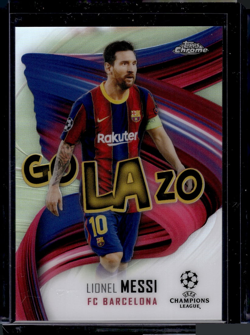 Lionel Messi Go La Zo 2021 Topps Chrome #GOL-LM FC Barcelona (1 of 2)