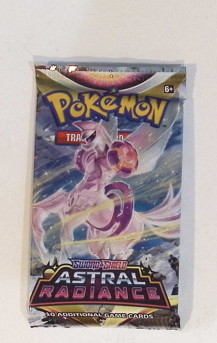 Pokemon Sword and Shield Astral Radiance 10 Card Booster Pack Charizard Pikachu Holo Rare Cards (1 of 1)