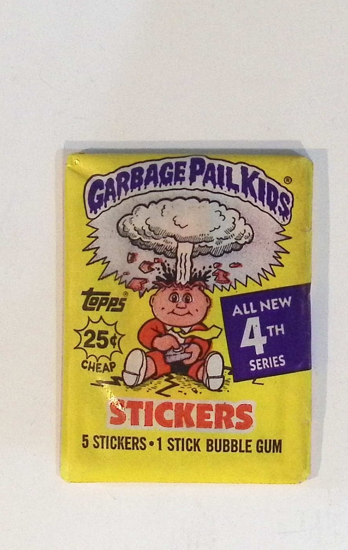 1986 Topps Vintage Garbage Pail Kids Retail Box Wax Pack - 4th Series (1 of 1)