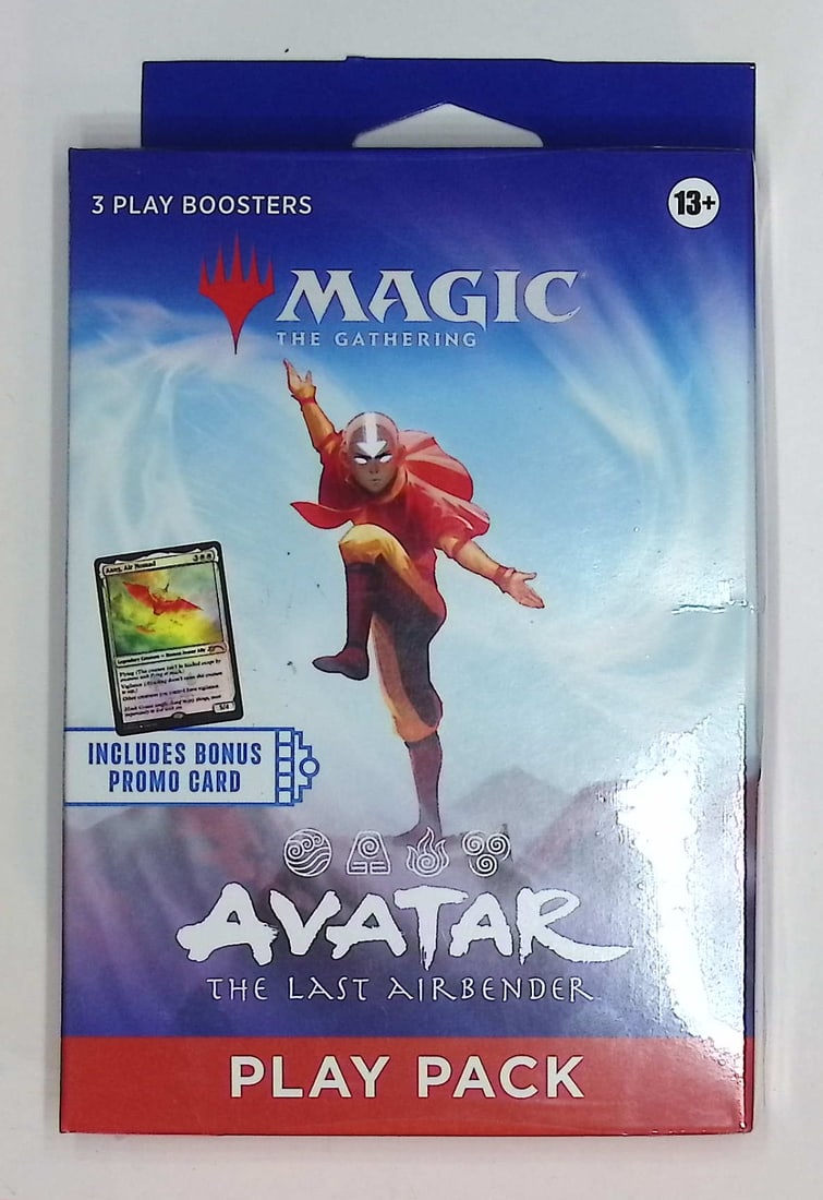 Magic the Gathering Avatar The Last Airbender Hanger Box - w/1 Promo Card, 3 Booster Packs (1 of 2)