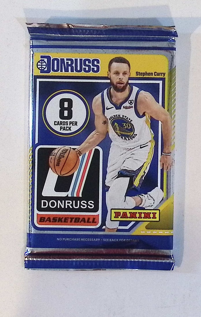2024-25 Donruss Basketball Cards RETAIL BOX PACK Sports Cards NBA Trading Cards Steph Curry (1 of 1)