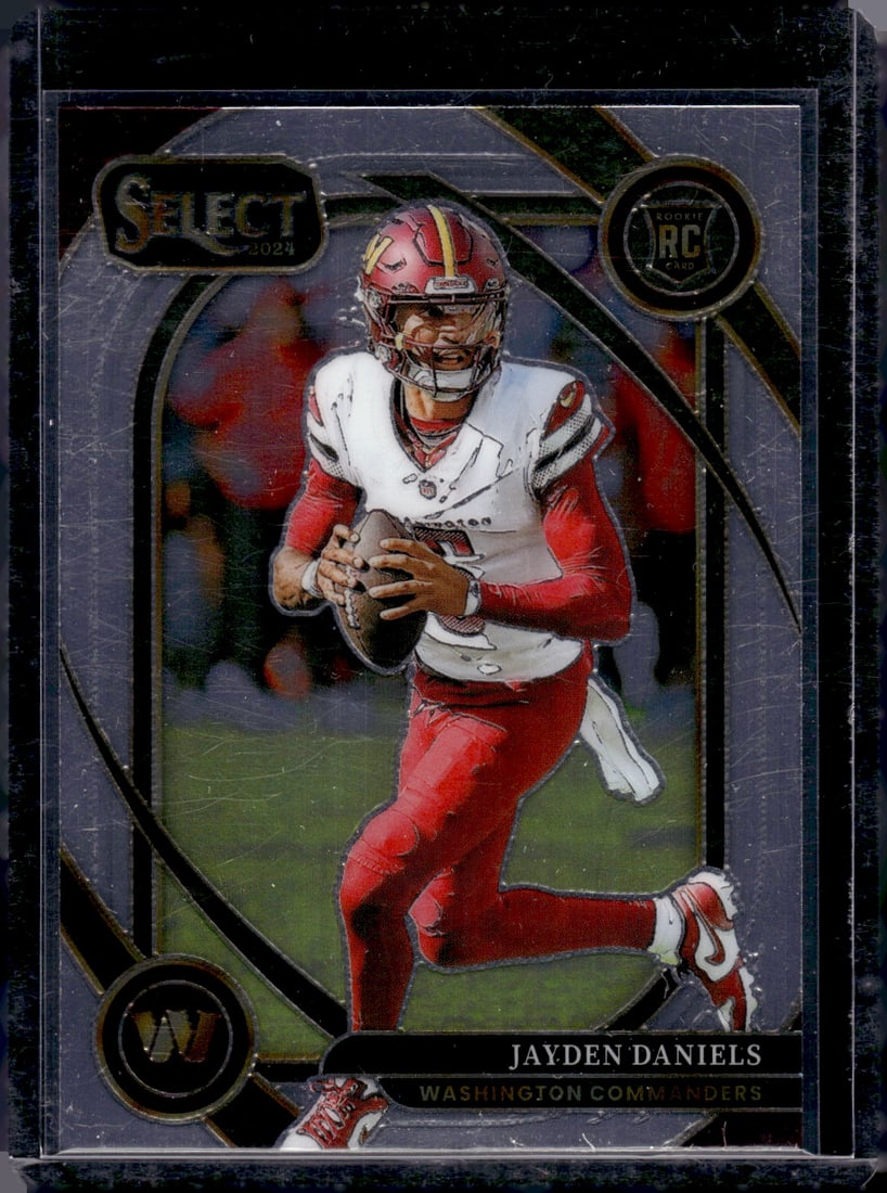 Jayden Daniels Rookie Card Club Level 2024 Select #217 Washington Commanders (1 of 2)