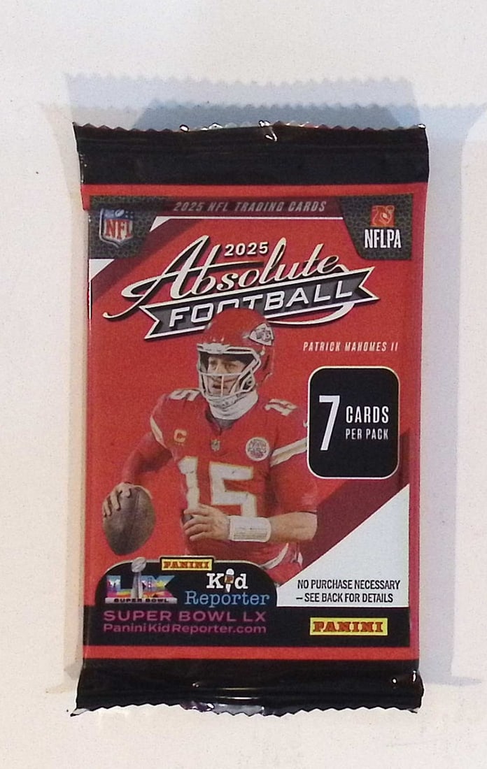 2025 Panini Absolute Football MEGA BOX PACK- RC: Jaxson Dart, Emeka Egbuka (1 of 1)