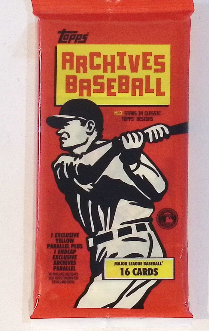 2024 Topps Archives Baseball Card HANGER VALUE PACK Sports Cards (1 of 1)