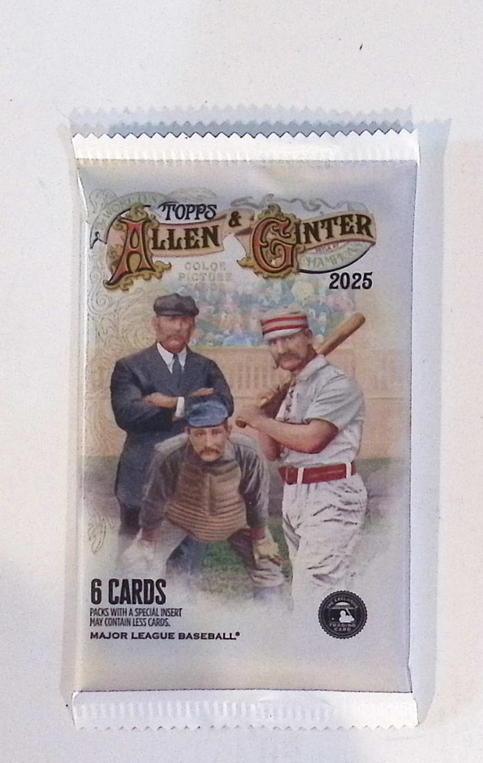2025 Topps Allen & Ginter Baseball BLASTER BOX PACK - MLB Trading Cards (1 of 1)