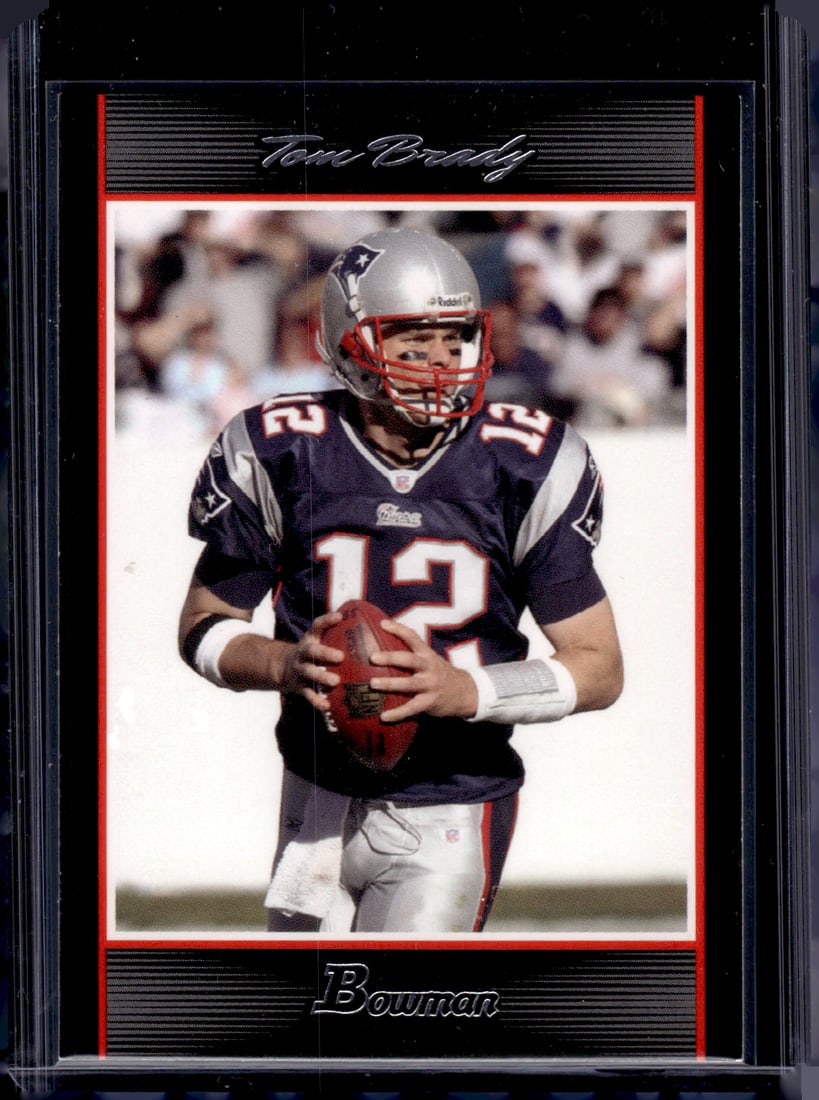 Tom Brady 2007 Bowman #14 New England Patriots (1 of 2)