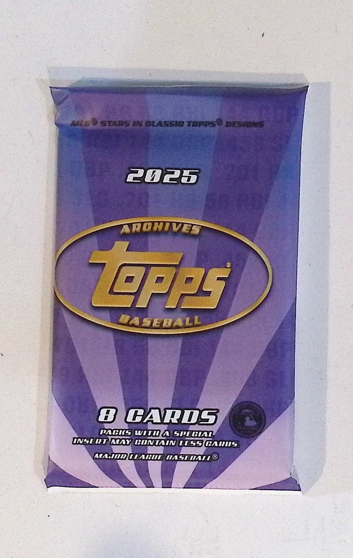 2025 Topps ARCHIVES Baseball BLASTER BOX PACK - MLB Trading Cards (1 of 1)