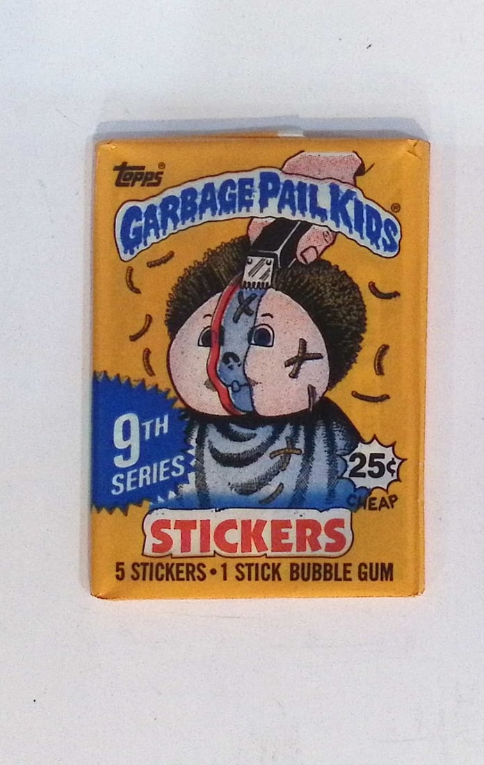 1987 Topps Vintage Garbage Pail Kids Retail Box Wax Pack - 9th Series (1 of 1)