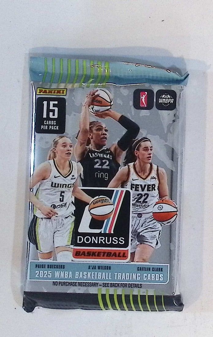 2025 Donruss WNBA Basketball Blaster Box Pack (1 of 1)