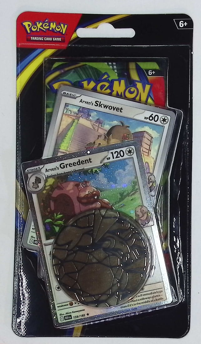 Pokemon Mega Evolutions Phantasmal Flames Single Booster Blister Hanger w/ 1 Coin & 2 Promo Cards (1 of 2)