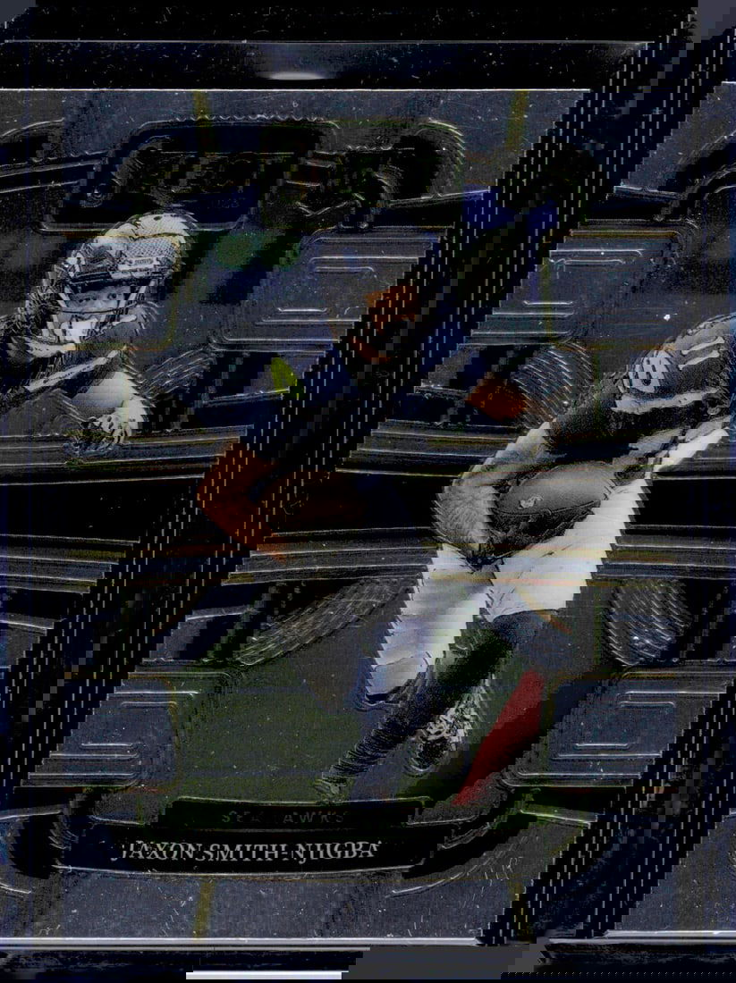 Jaxon Smith-Njigba Rookie Card 2023 Select #87 Seattle Seahawks: Panini Select, Prizm, Mosaic, Contenders, Zenith, Phoenix, Illusions, Absolute, Rookie NFL Sports Trading Cards, SP, SSP, Cards, Football Cards for Sale Near Me, Superbowl & Hall of Fame Player Cards,