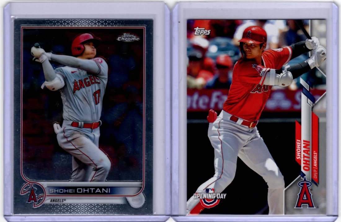 Lot of 2 Shohei Ohtani Baseball Cards See Pictures (1 of 2)