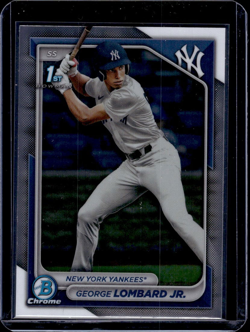 George Lombard Jr. 1st Bowman 2025 Bowman Chrome #BCP-79 New York Yankees (1 of 2)