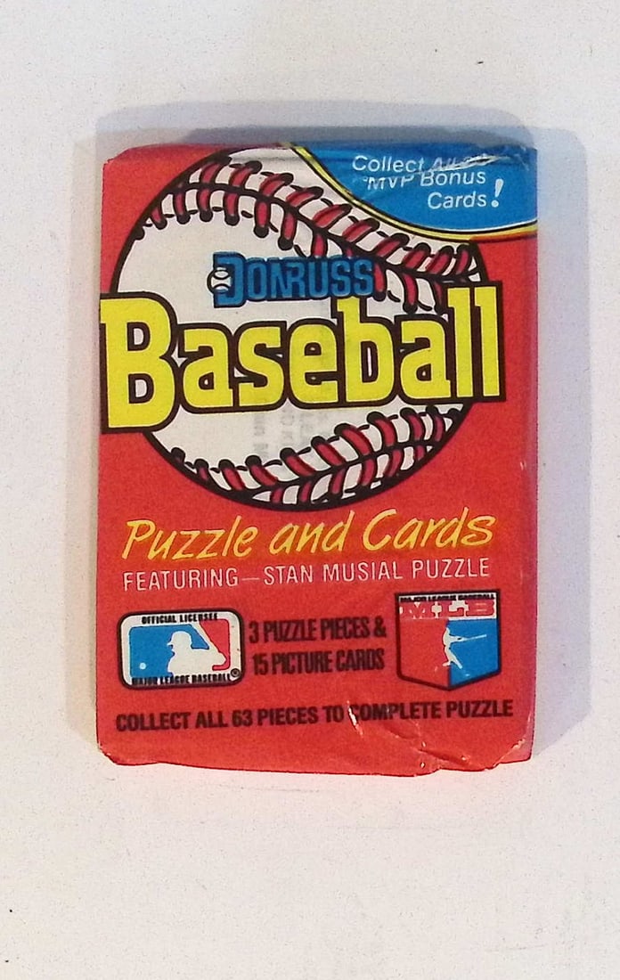 1988 Donruss Vintage Baseball Card Factory Sealed Retail Box Wax Pack, Sports Card (1 of 1)