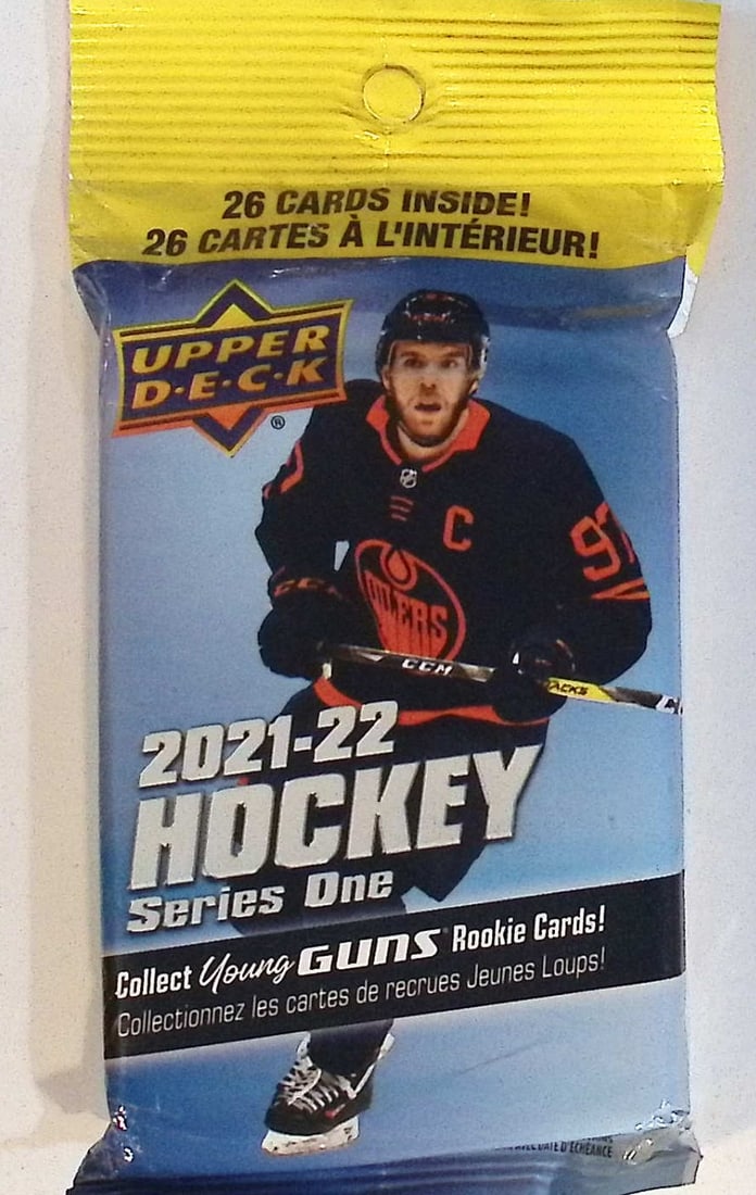2021-22 Upper Deck Series 1 Hanger Value Fat Pack - Young Guns Rookie Card (1 of 1)