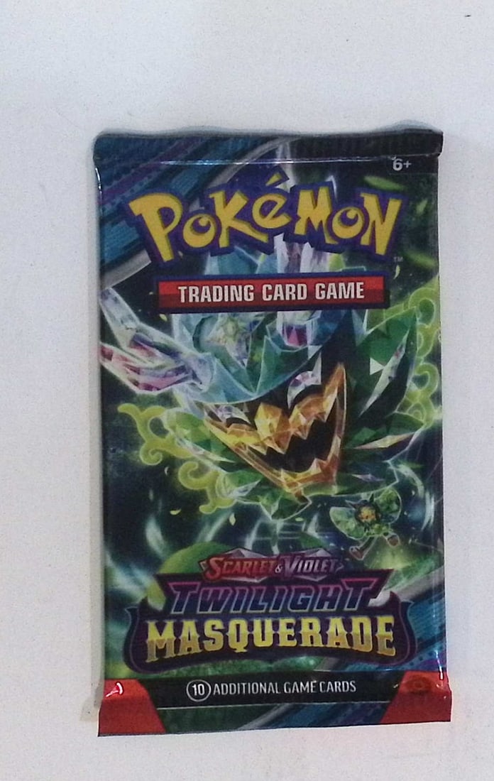 2024 Pokemon Scarlet & Violet Twilight Masquerade 10 Card Booster Pack Charizard (1 of 1)