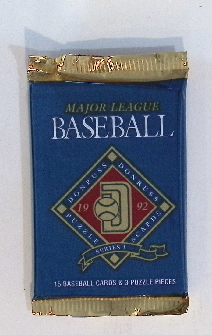 1992 Donruss Vintage Series 1 Baseball Card Retail Box Wax Pack (1 of 1)