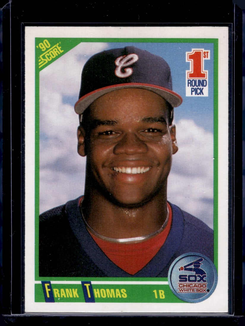 Frank Thomas Rookie Card 1990 Score #663 Chicago White Sox (1 of 2)