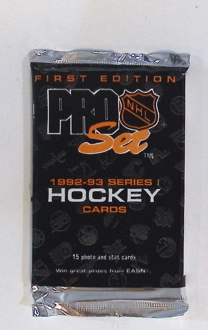 1992-93 Pro Set Series 1 Vintage Hockey Card Factory Sealed Retail Box Pack Sports Cards (1 of 1)