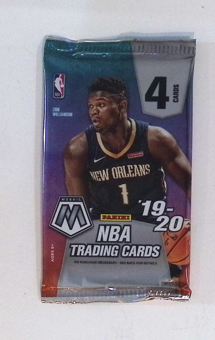2019-20 Panini Mosaic Basketball Blaster Box Pack - RC's: Zion Williamson & Ja Morant (1 of 1)