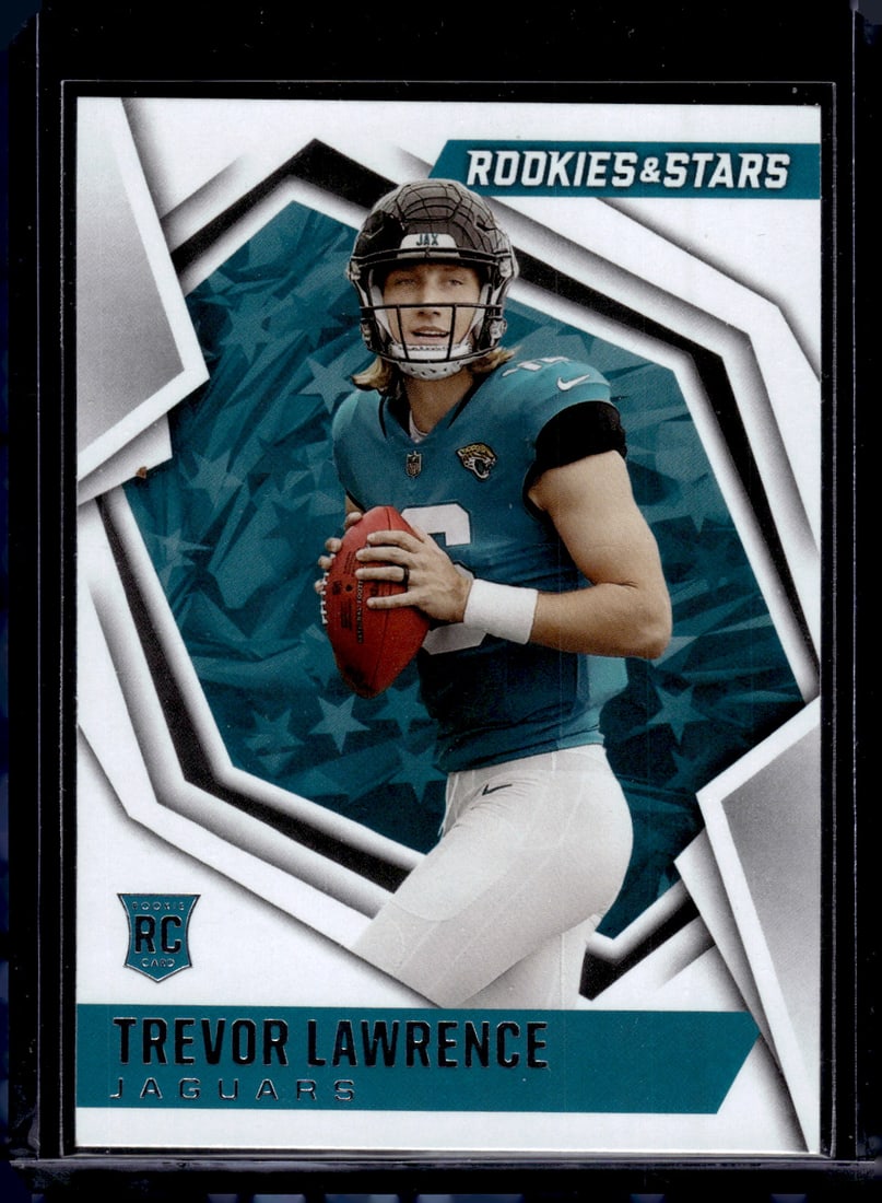 Trevor Lawrence Rookie Card 2021 Rookies & Stars #101 Jacksonville Jaguars (1 of 2)